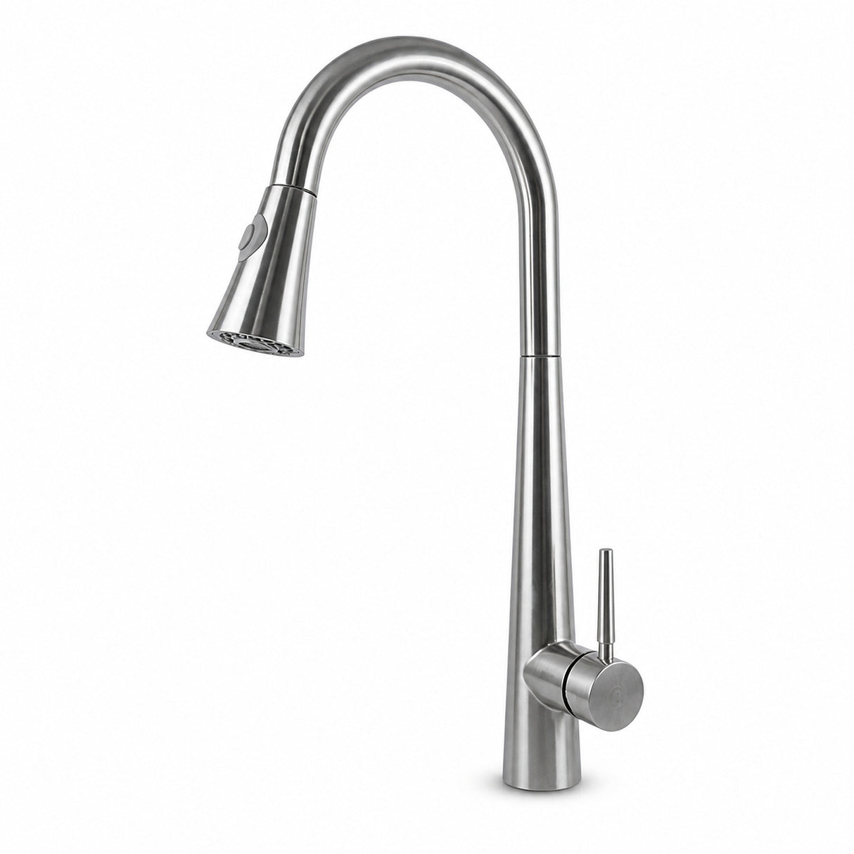 Mezclador extraíble de cocina en acero inoxidable, vista completa