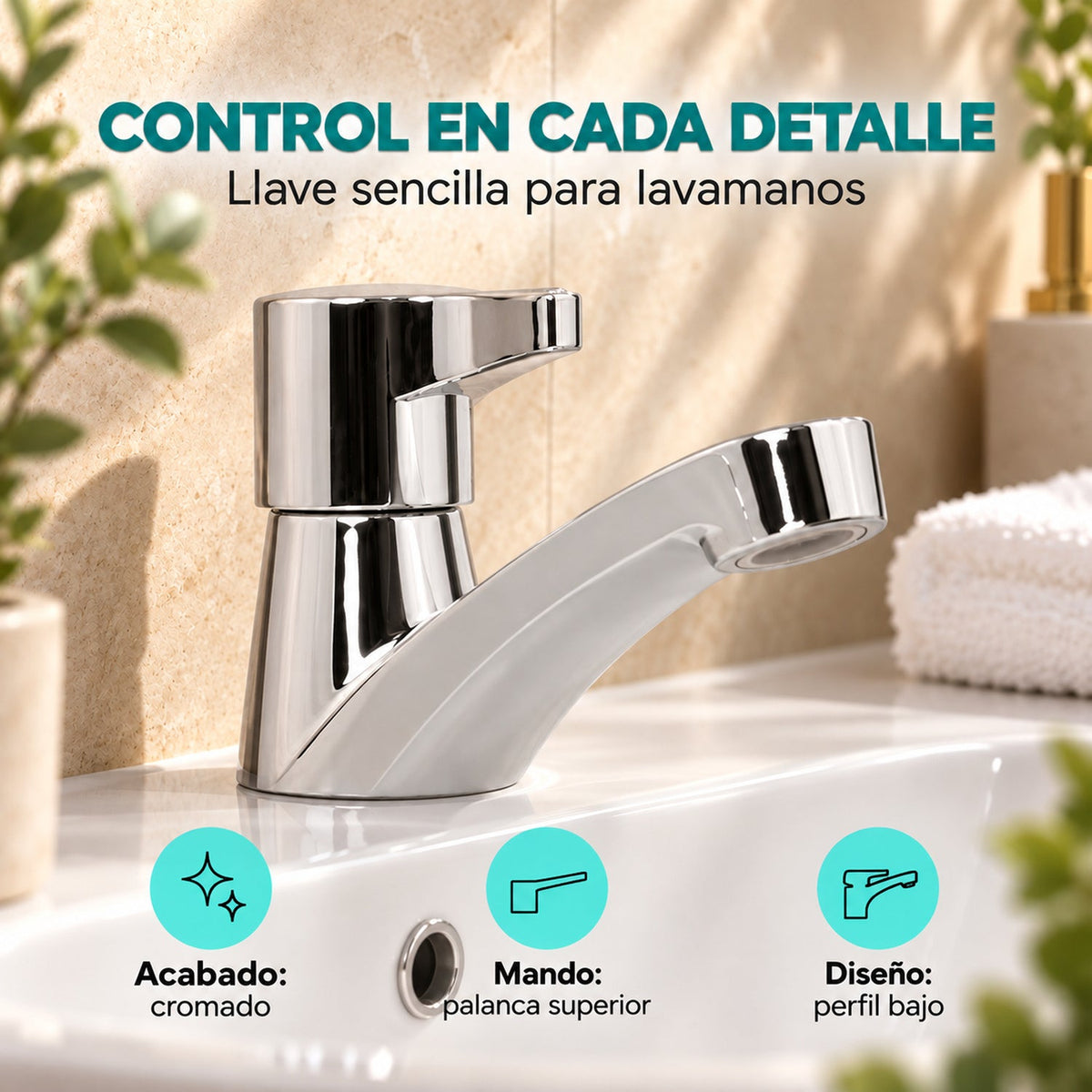 Características visuales de la llave YW607