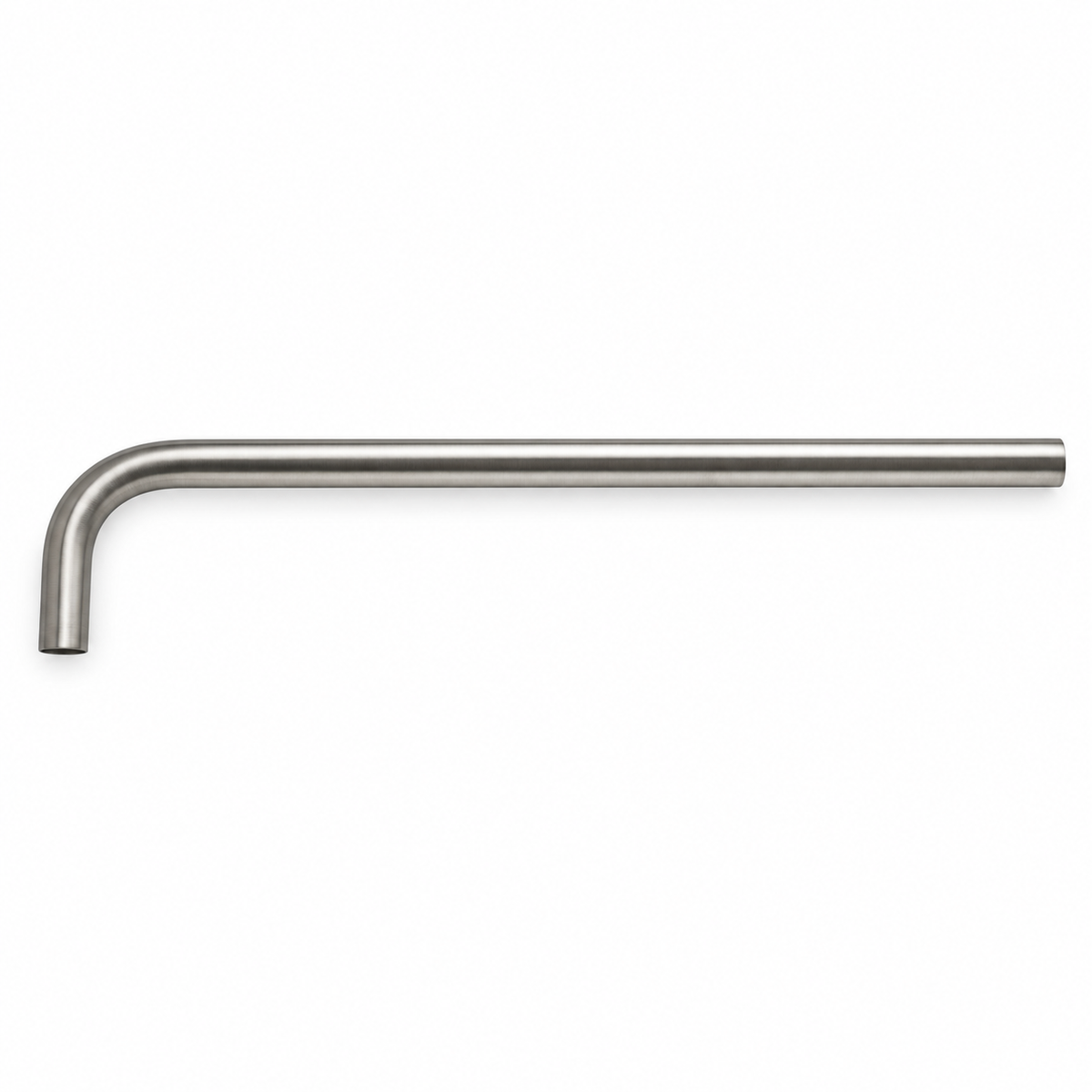 Tubo extensor satinado para ducha de 50 cm — 02-producto