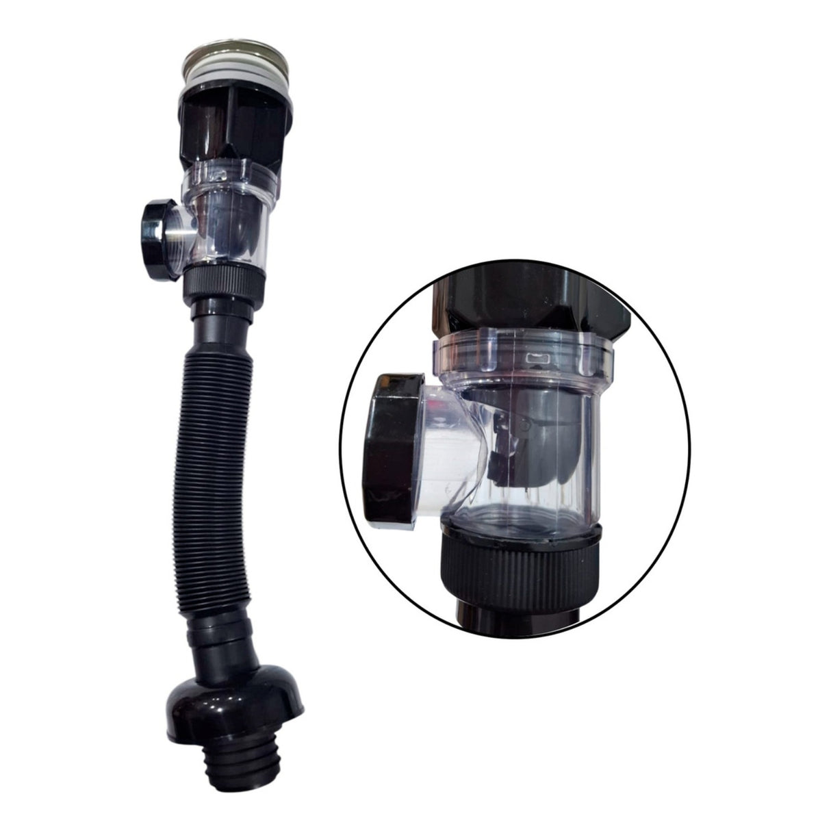 Desagüe De Push Antiolor Negro