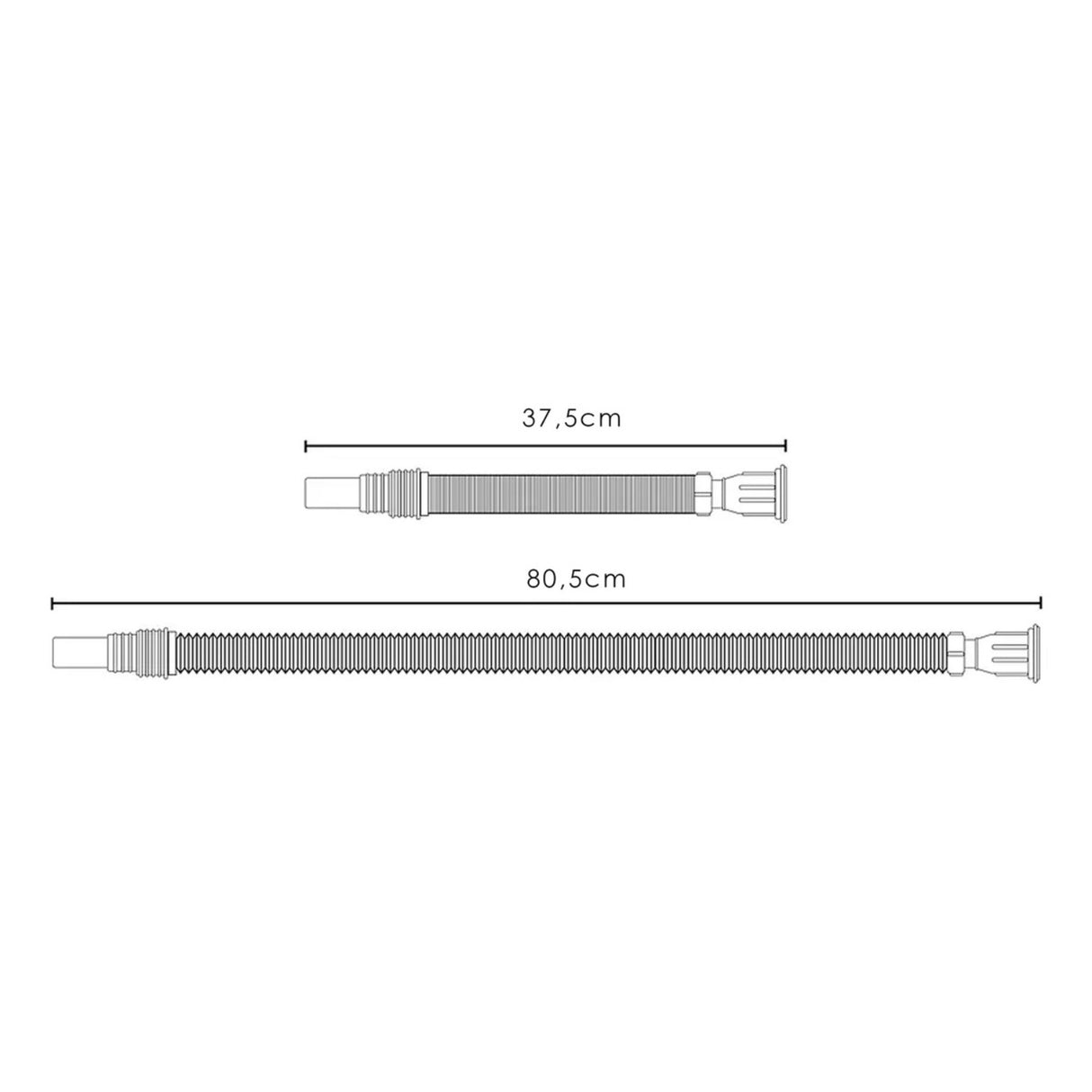 Desagüe De Push Antiolor Negro