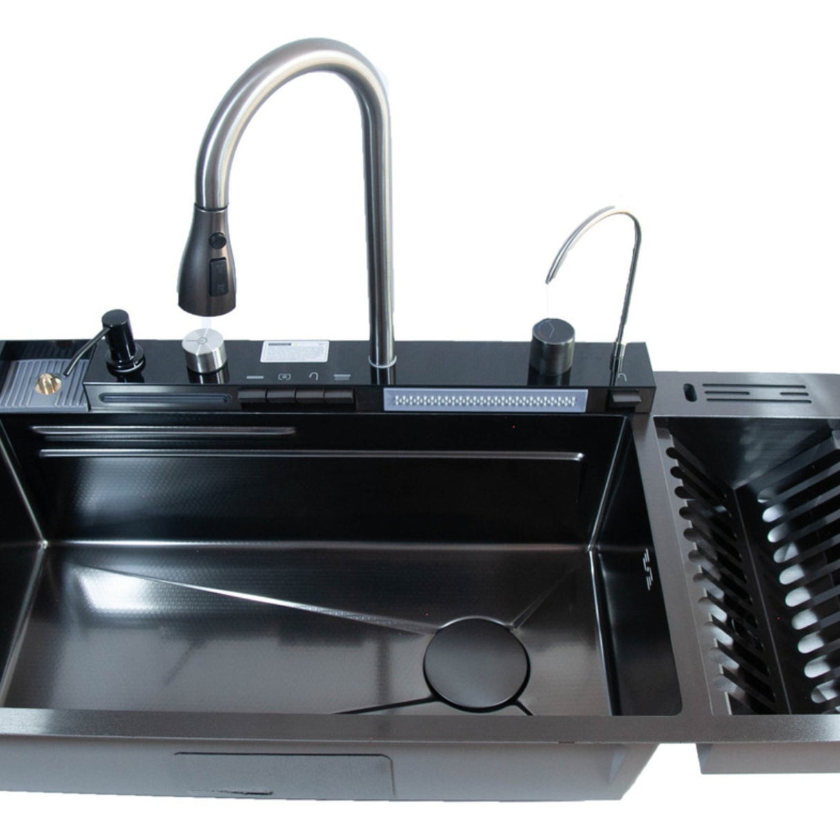 Lavaplatos Moderno Acero Inoxidable 304 Con Escurridor Panal