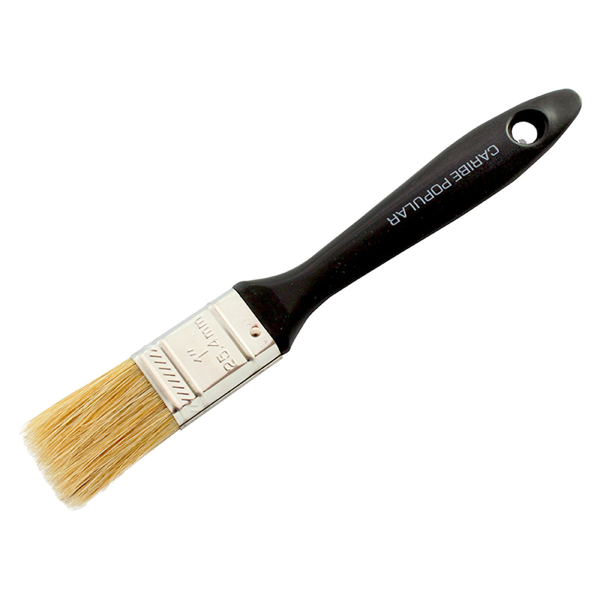 Brocha Popular Negra De 1 Pulgadas — producto sobre fondo blanco