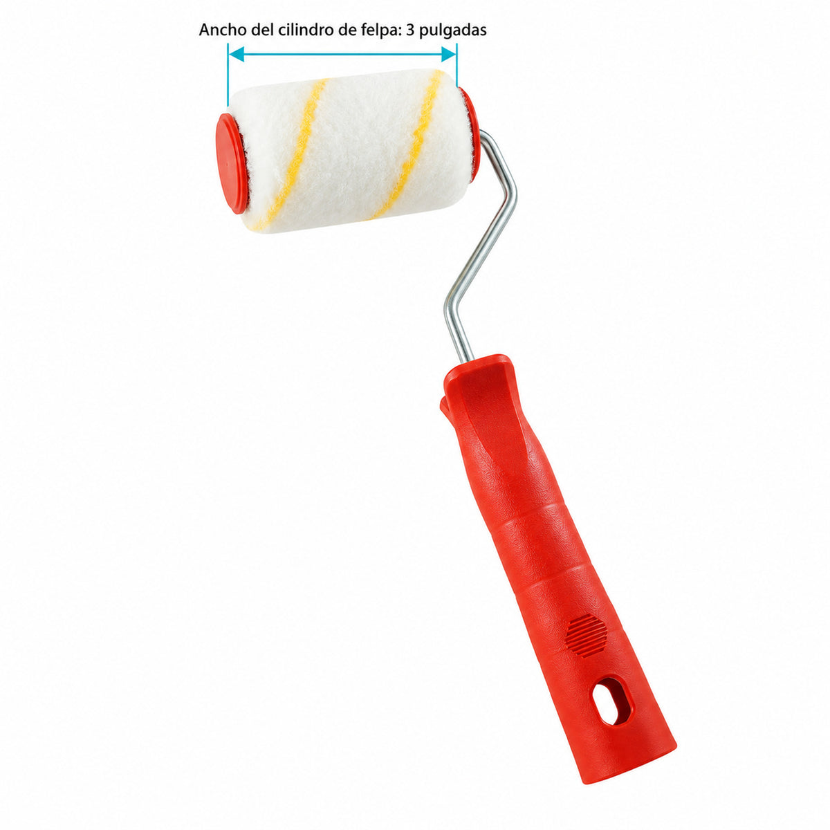 Rodillo Antigota De 3 Pulgadas Para Superficies Lisas — medida nominal del producto