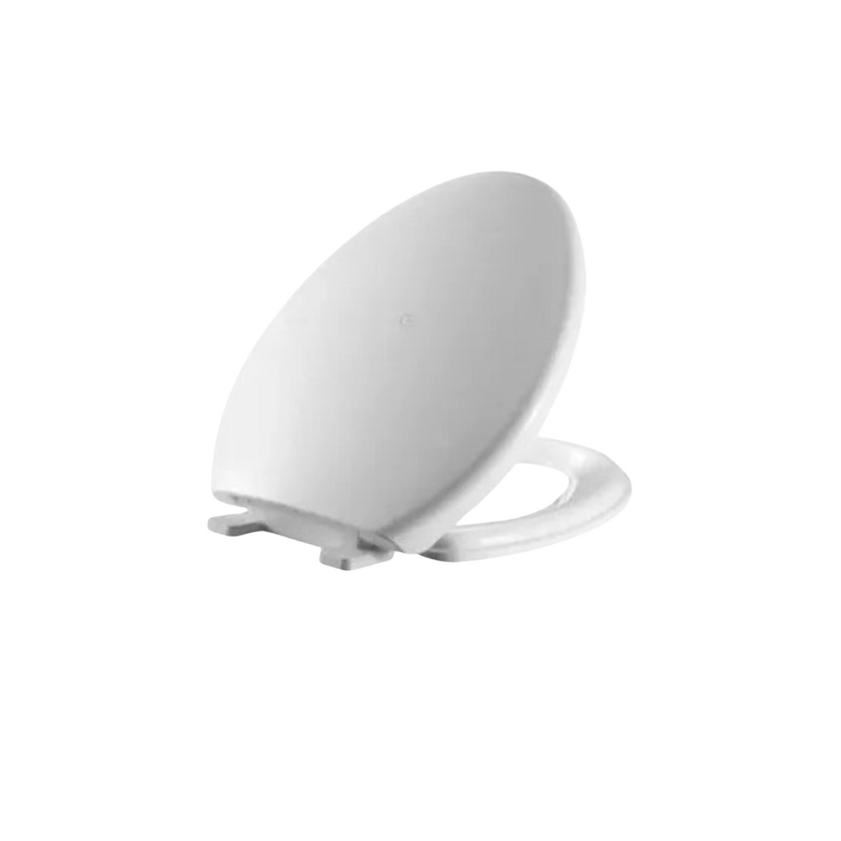 Tapa Asiento Para Sanitario Tipo Alongado, blanco.