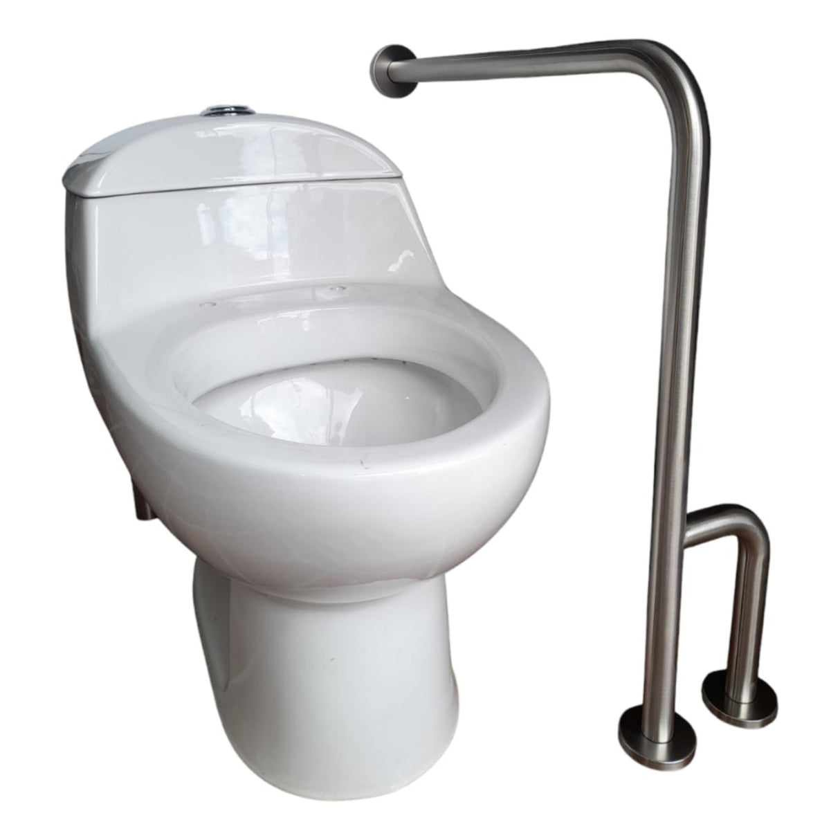 Barra De Seguridad Tres Apoyos Pared/ Suelo Industrial