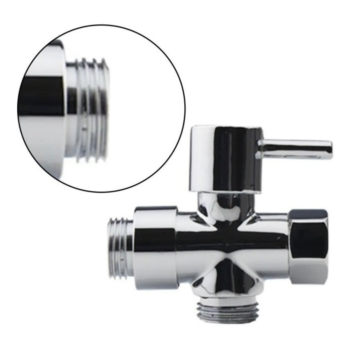 Desviador Ducha/teleducha Tipo Palanca