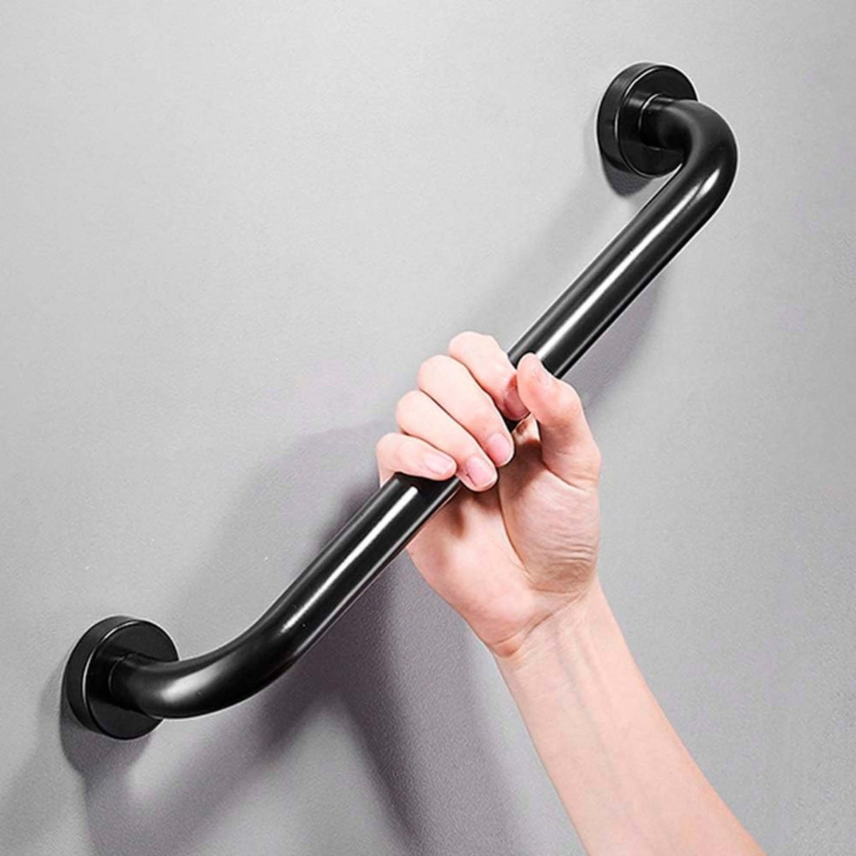 Barra De Seguridad Institucional 30cm Negro Mate