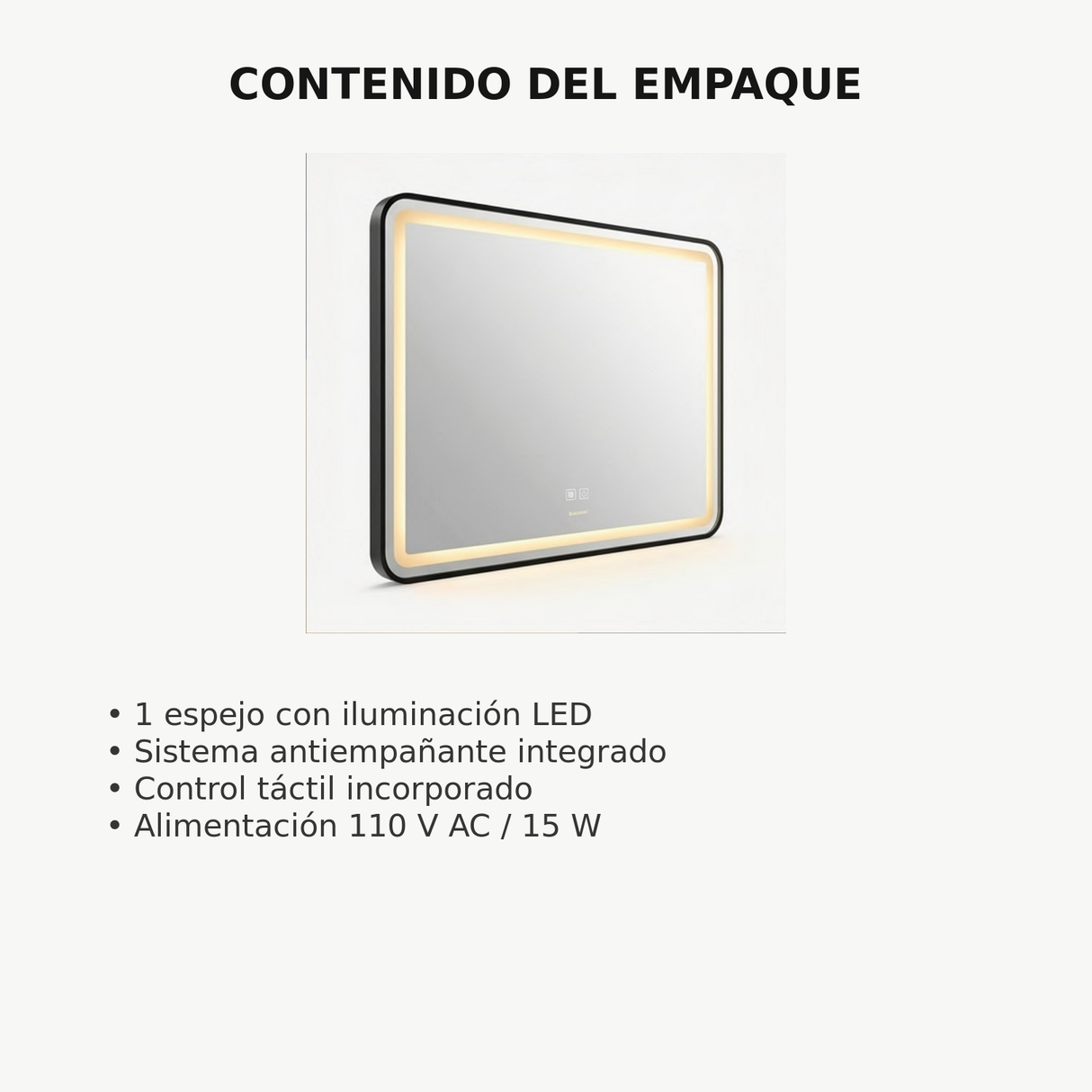 Contenido y funciones del espejo