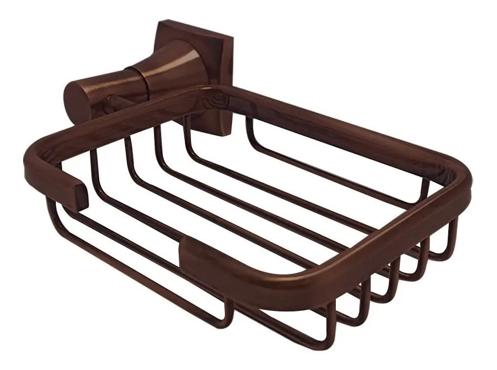Juego de Accesorios de Baño Xcaret 6 Piezas Cobre | Set Completo para Baño Moderno y Decorativo