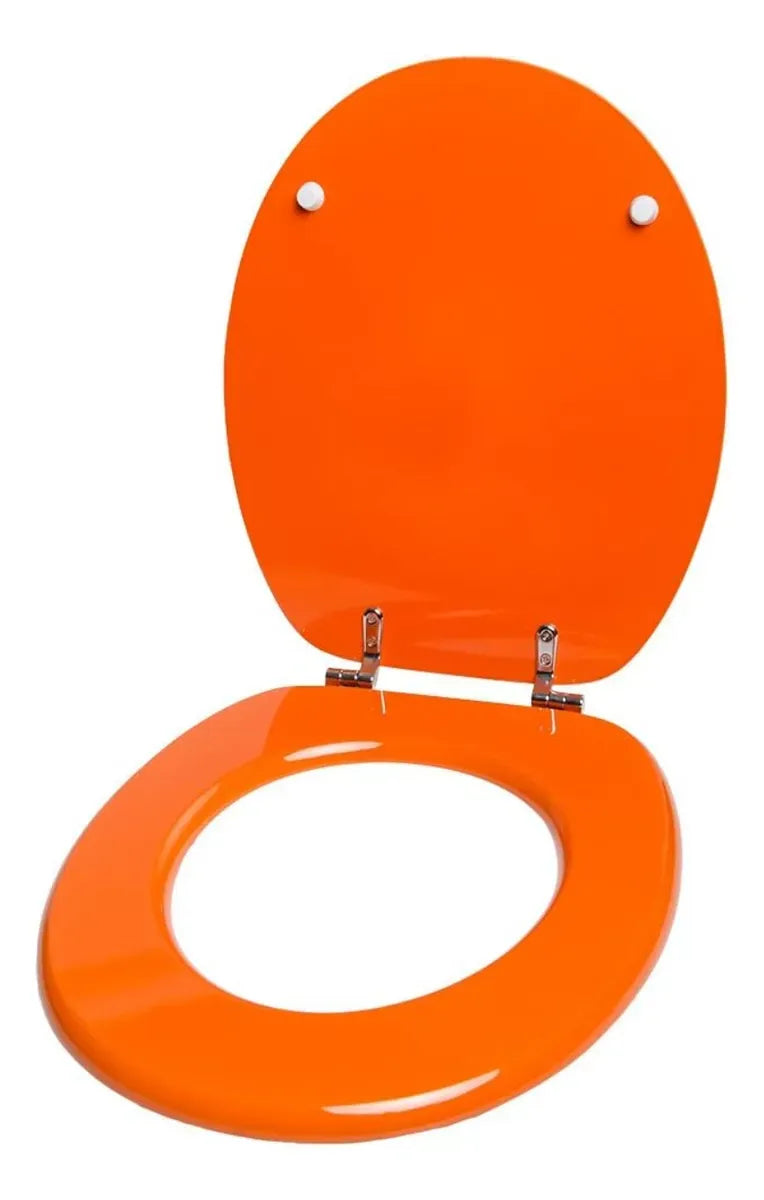 Tapa Asiento Universal Para Sanitario Belo Naranja