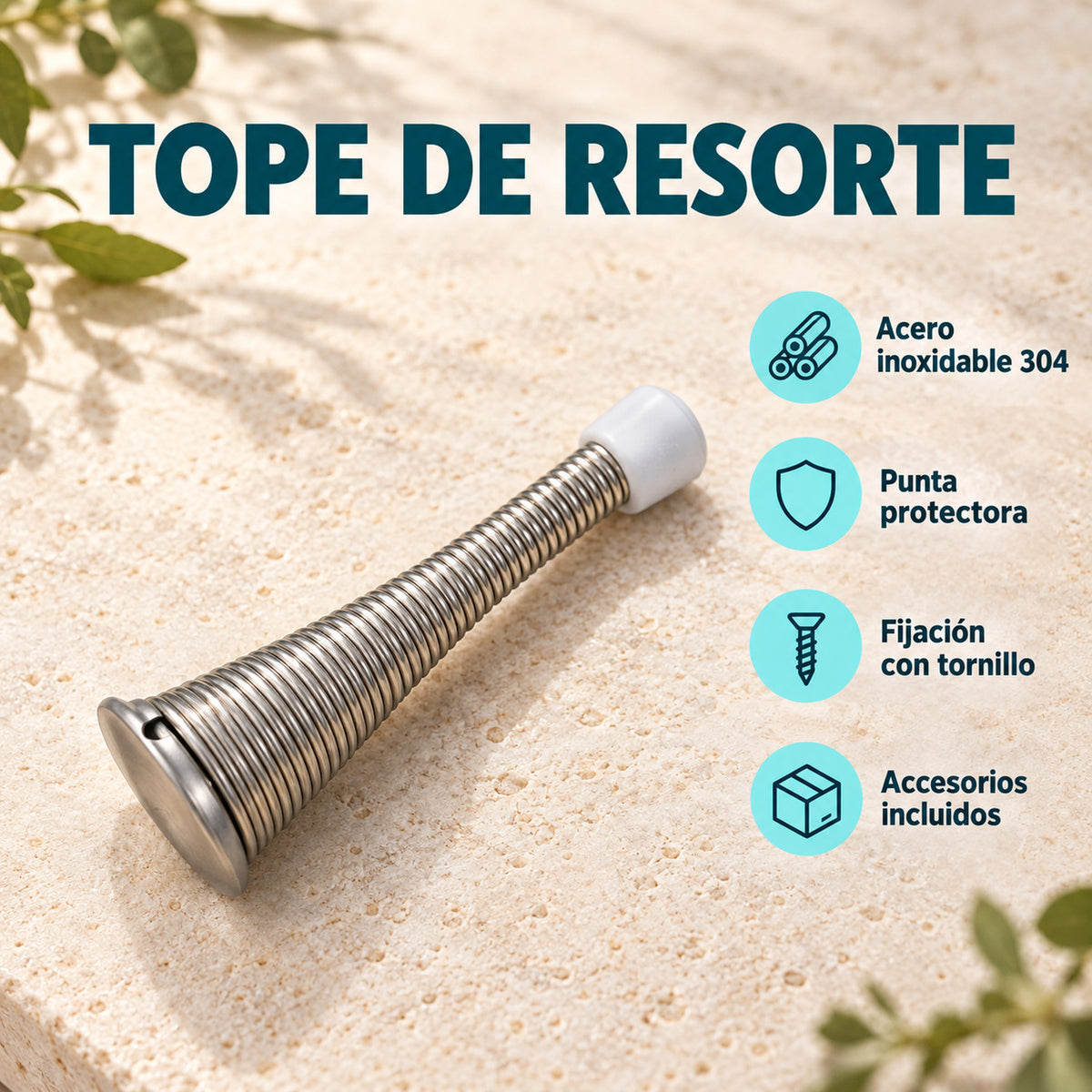 Tope De Resorte Para Puerta — características del producto