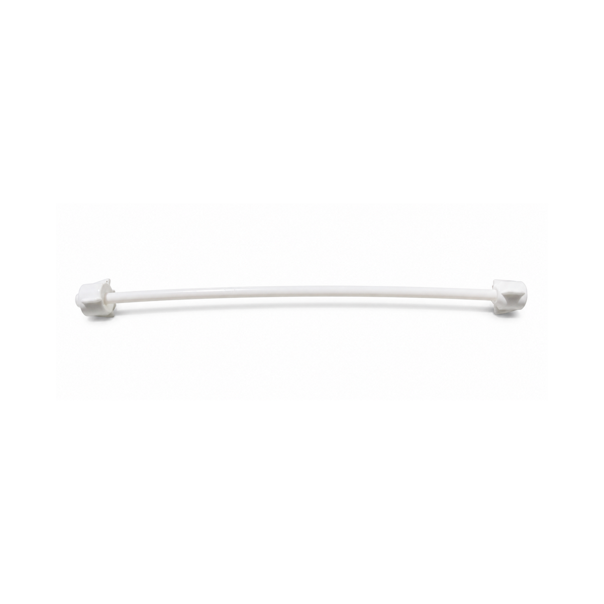 Manguera Flexible Plástica de 1/2" x 7/8" y 40 cm - Producto exacto completo sobre fondo blanco, centrado y sin recortes