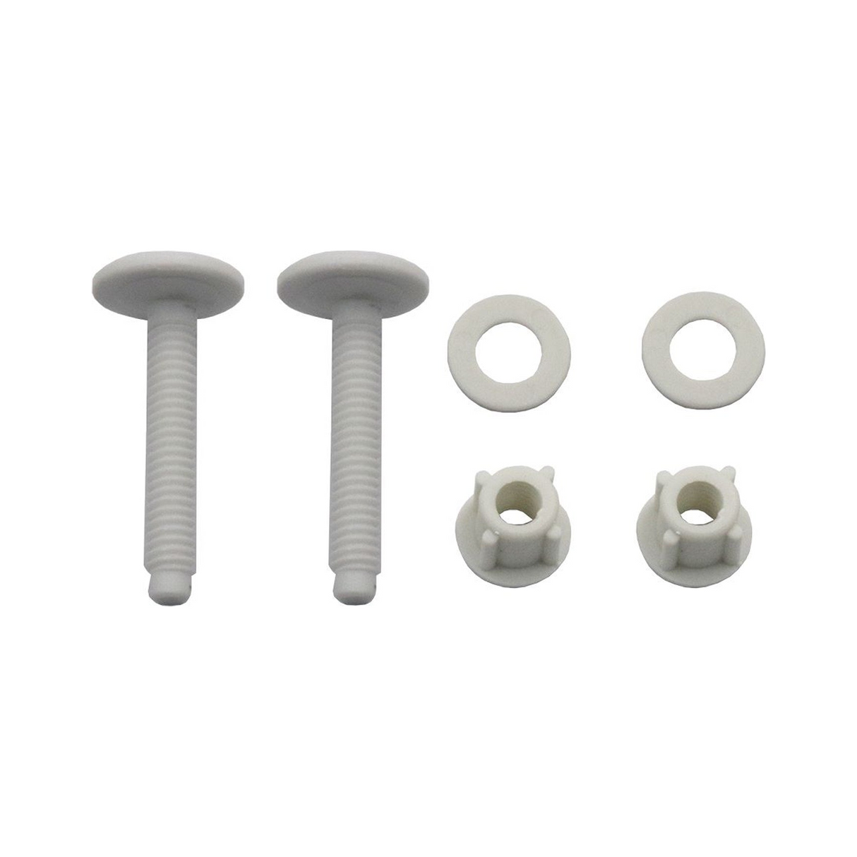 Kit de Tornillos, Tuercas y Golillas para Asiento Sanitario Colomba Soft - Producto exacto completo, centrado, sin recortes y con margen de seguridad