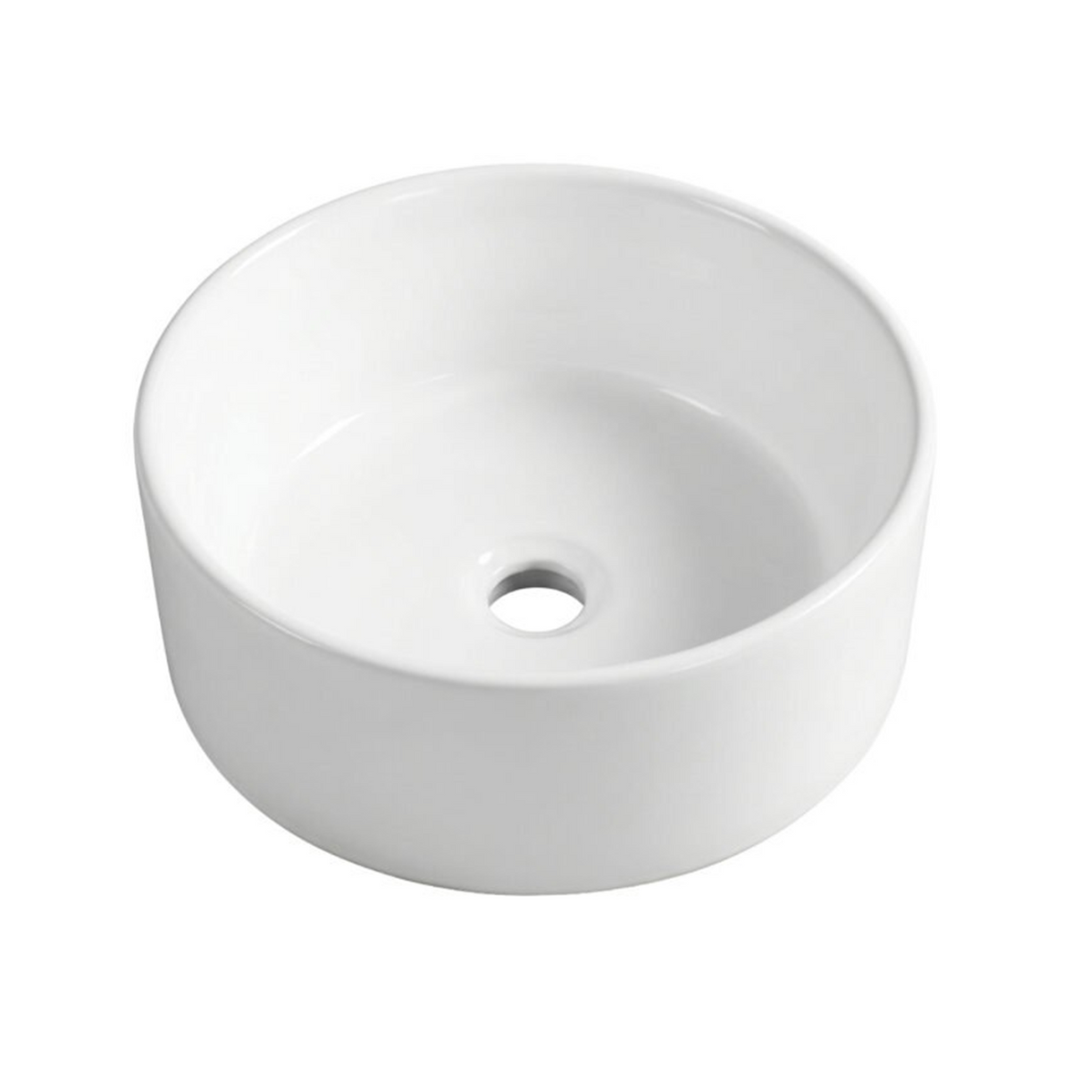 Lavamanos Mug Redondo Blanco 41 cm — fotografía del producto