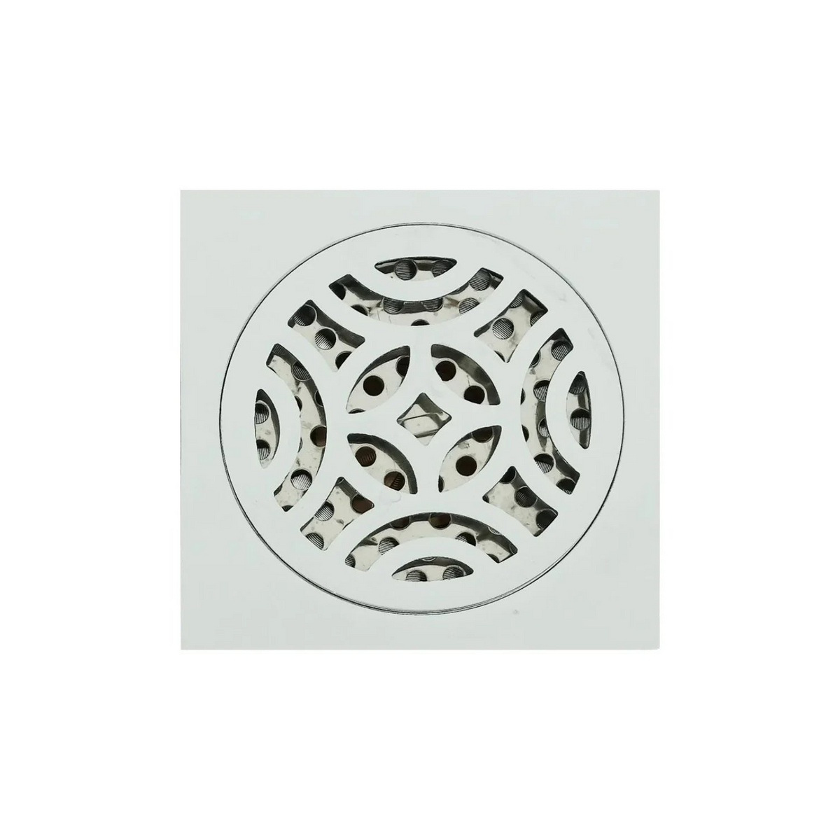 Rejilla De Piso Cuadrada China En Bronce - Fotografía conservada y normalizada