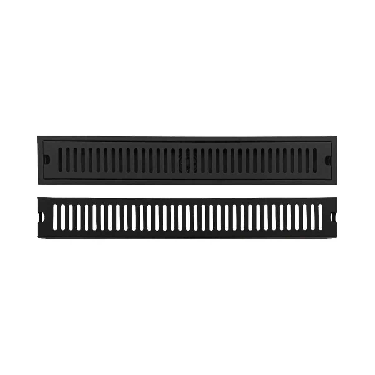 Rejilla Lineal Ladrillo Negra De 60 cm - Fotografía conservada y normalizada