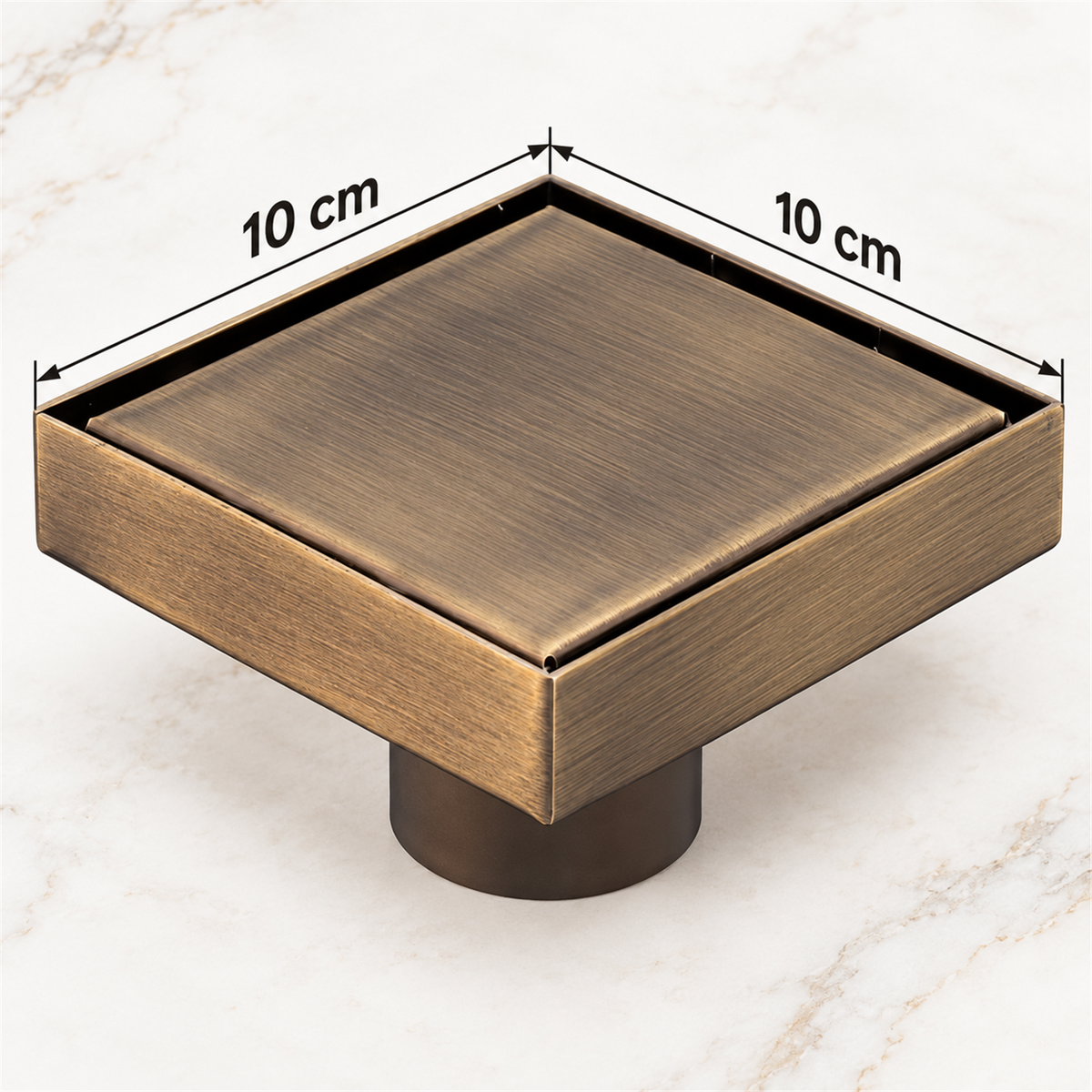 Rejilla Invisible Vintage De 10 × 10 cm - Medidas del producto