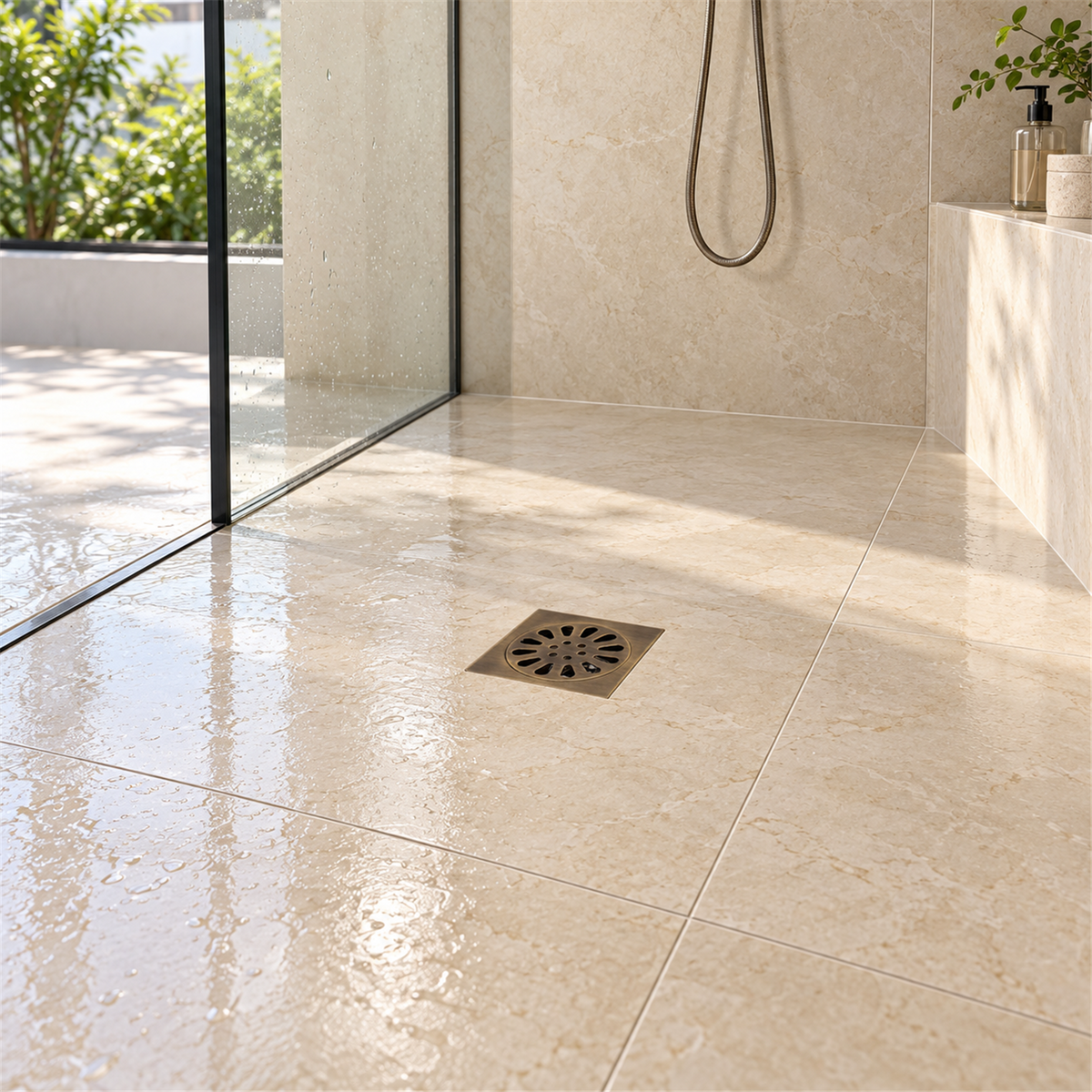 Rejilla De Piso Sol Vintage De 10 × 10 cm - Ambientación amplia con escala natural