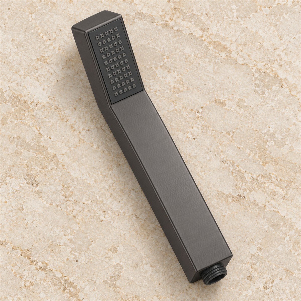 Teleducha Curve Alargada Gris Gun Gray En ABS - Vista cercana del producto
