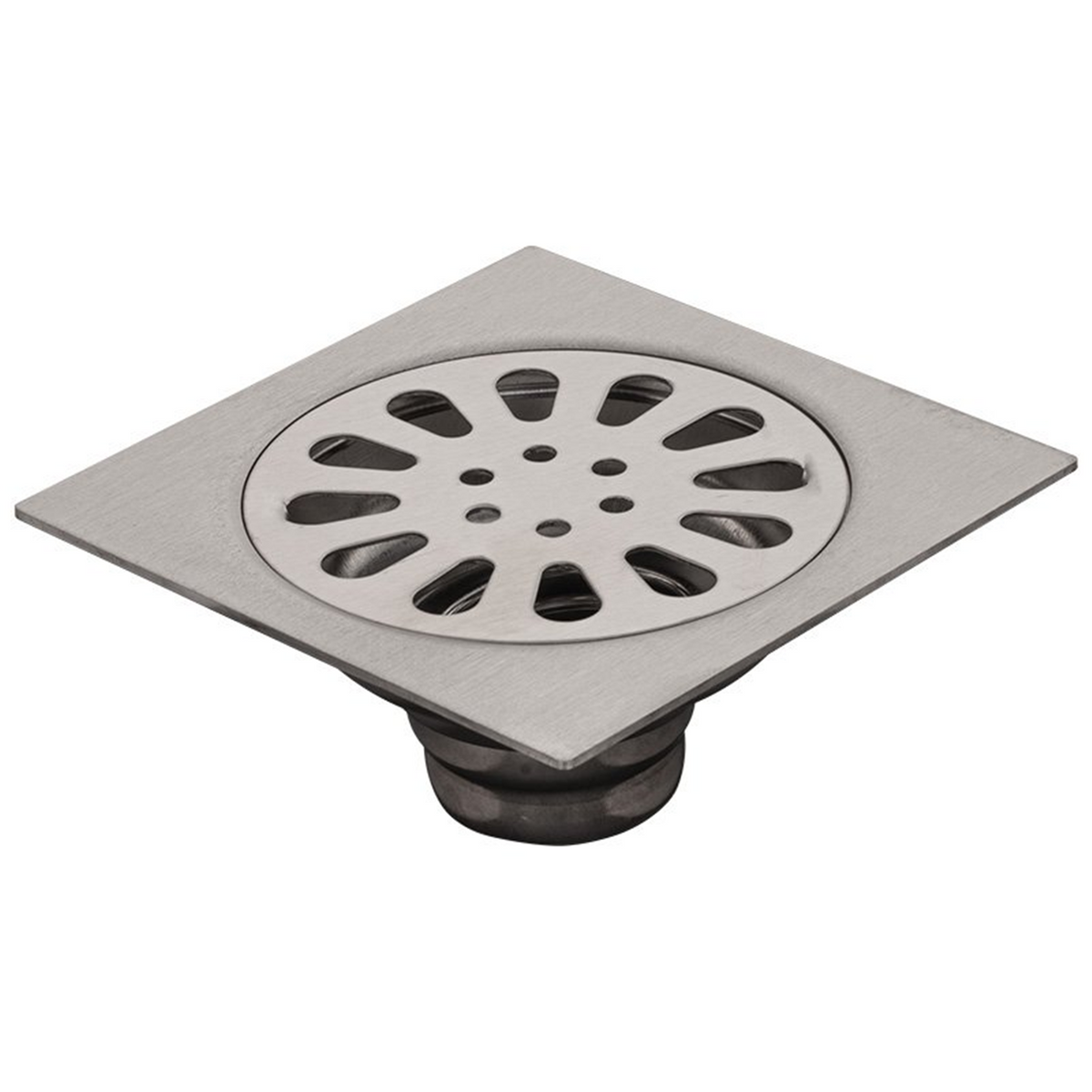 Rejilla De Piso Cuadrada Tipo Sol En Acero 10 cm - Foto oficial del producto