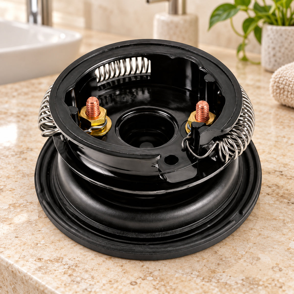 Diafragma Completo para Ducha Gold 110 V — fotografía contextual de la pieza suelta