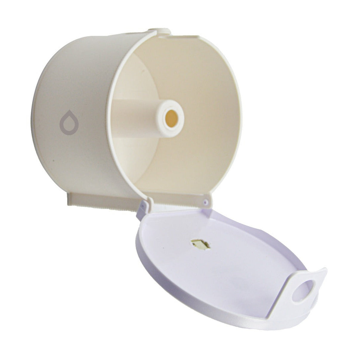 Dispensador de Papel Higi‚nico en ABS con Bot¢n Blanco - imagen 2