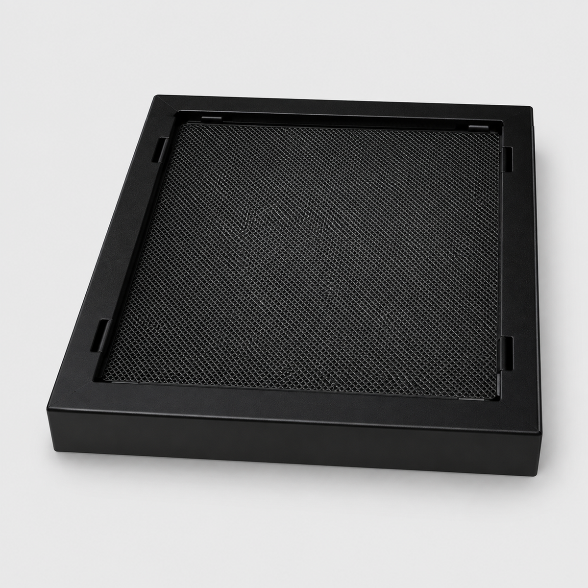 Rejilla Invisible Negra Para Piso 10 X 10 Cm vista de producto