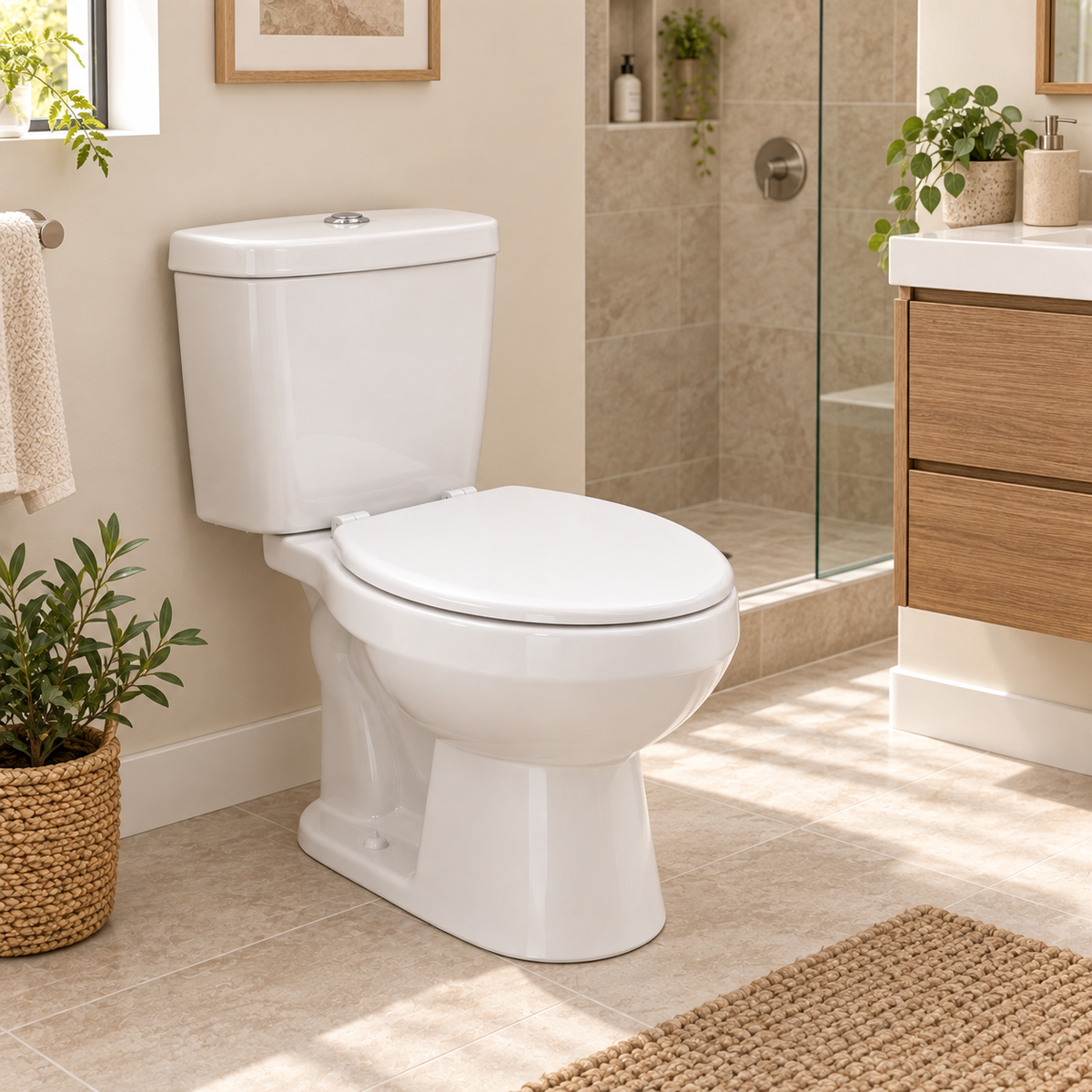 Tapa Asiento Blanca Sencilla 901 G - vista 4