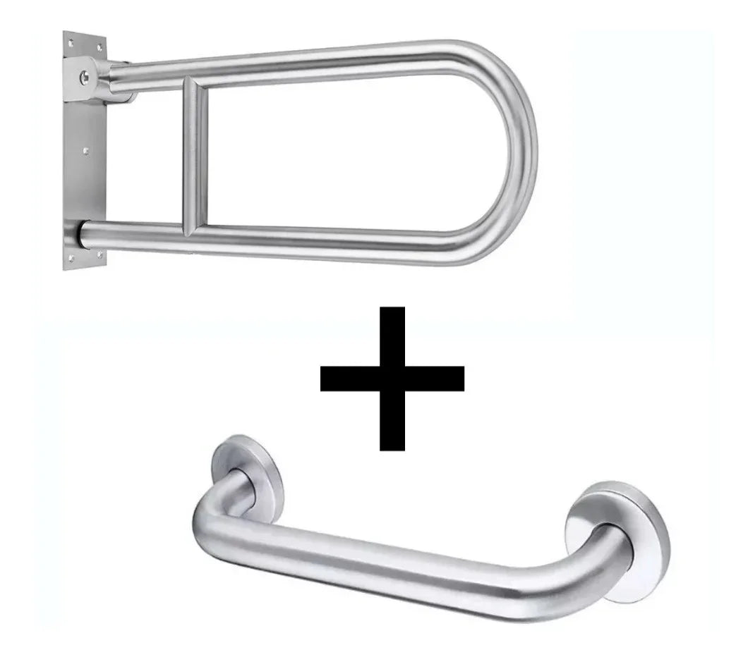 Juego Barras De Seguridad 1 Barra Abatible + 1 Barra 60cm (7602891423910)