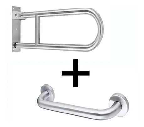 Juego Barras De Seguridad 1 Barra Abatible + 1 Barra 60cm (7602891423910)