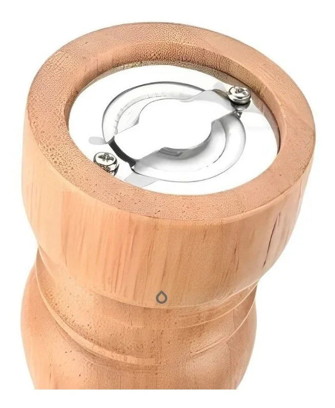Pimientero Triturador En Madera 20 Cm De Lujo Y Alta Calidad