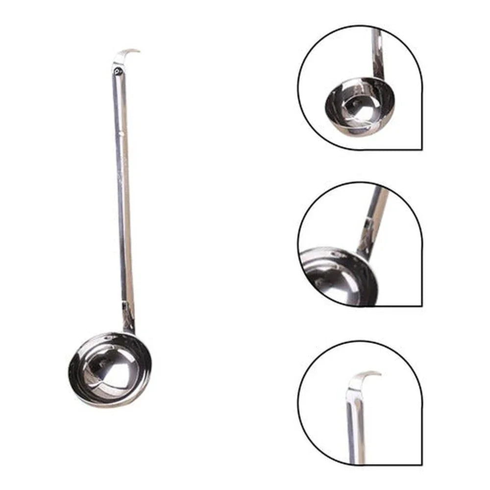 Cucharon En Acero Inoxidable De Lujo Alta Calidad.