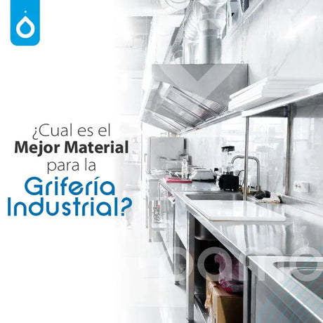 ¿Cuál es el mejor material para grifería industrial?