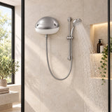 Ducha Premium Zent silver instalada y funcionando