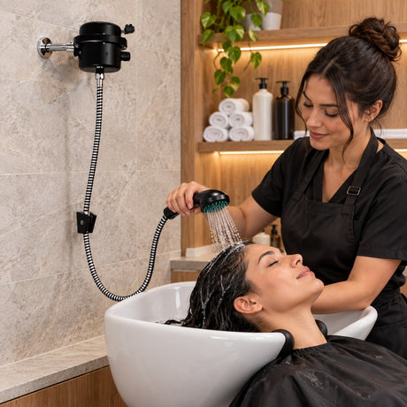 Ducha Eléctrica Victory Salón De Belleza Negra 220V