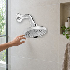 Regadera en ABS 12 cm con 5 funciones