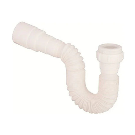 Sifon Flexible Para Lavaplatos O Lavamanos Blanco.