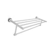 Toallero Repisa Lujo Aluminio Para Baño Alta Calidad - imagen 1