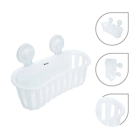 Organizador Canasta De Fácil Instalación Sin Perforar Pared