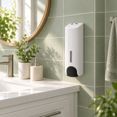 Dispensador De Jabón Líquido Blanco 350 Ml