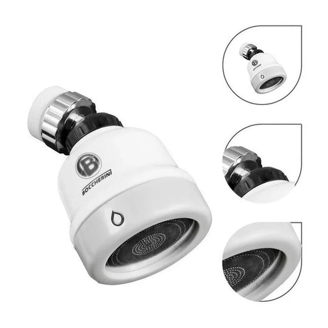 Ducha Boccherini Blanca Cabeza Movible. (7602895749286)
