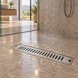 YW580 ambientada en baño contemporáneo