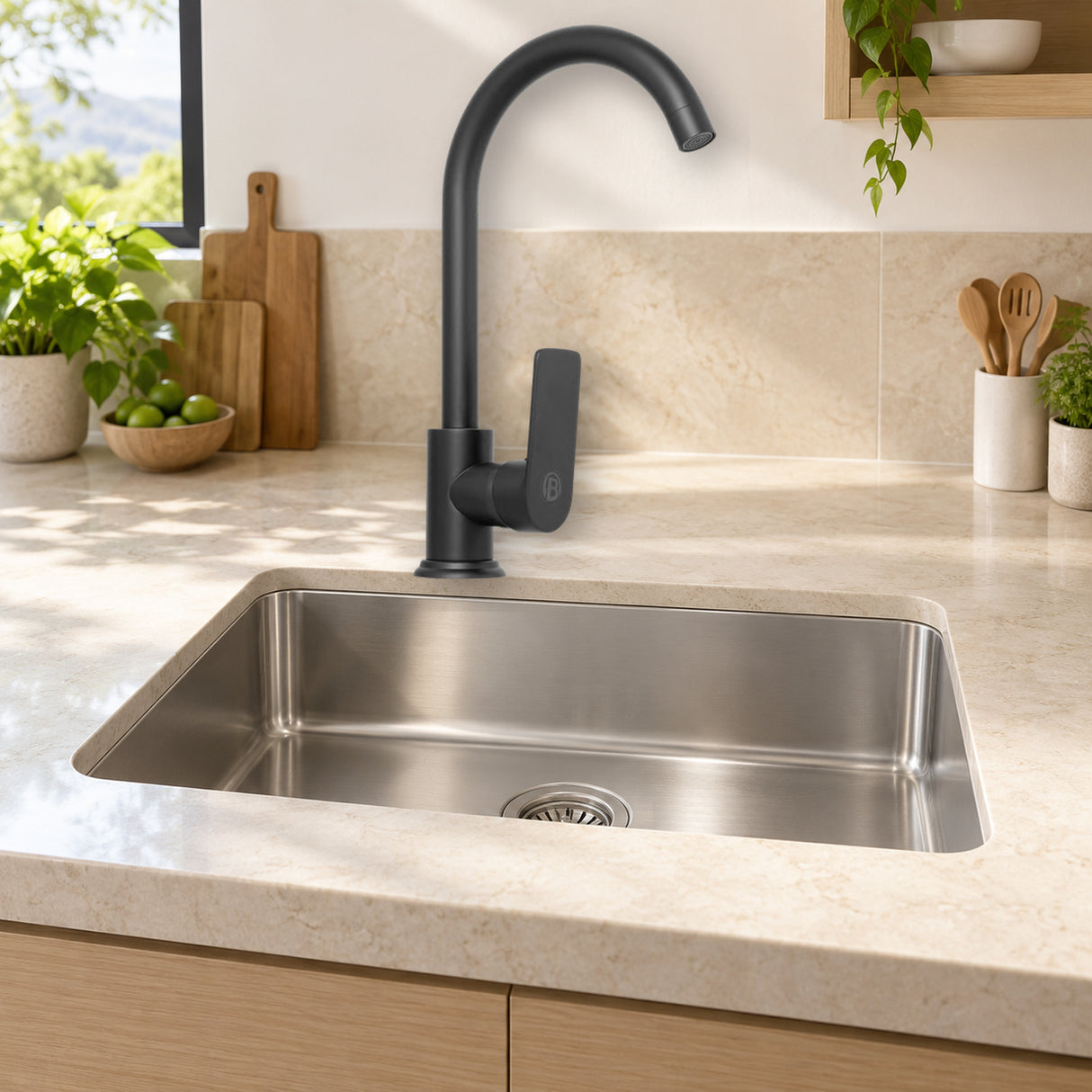 YW596-07: producto exacto instalado en cocina clara