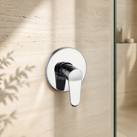 Monomando para Ducha Empotrado Paris Cromado