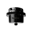 Producto sobre fondo blanco: Ducha Eléctrica Fusion Dirigible Negra Sin Accesorios 110V