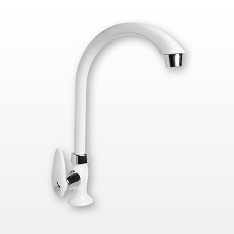 Llave individual para cocina Manaure blanca