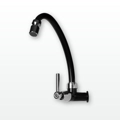 Llave Sencilla De Pared Onyx En ABS Negro
