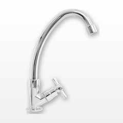 Llave Para Lavaplatos Cromada Con Cruceta
