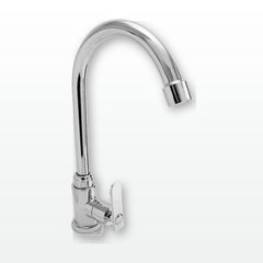 Llave Sencilla De Pared En ABS Cromado